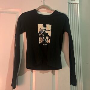 Brandy Melville Black Long Sleeve Tee